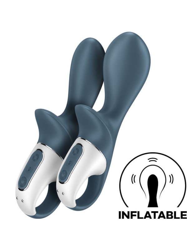 SATISFYER - AIR PUMP BOOTY 2 GRIS OSCURO