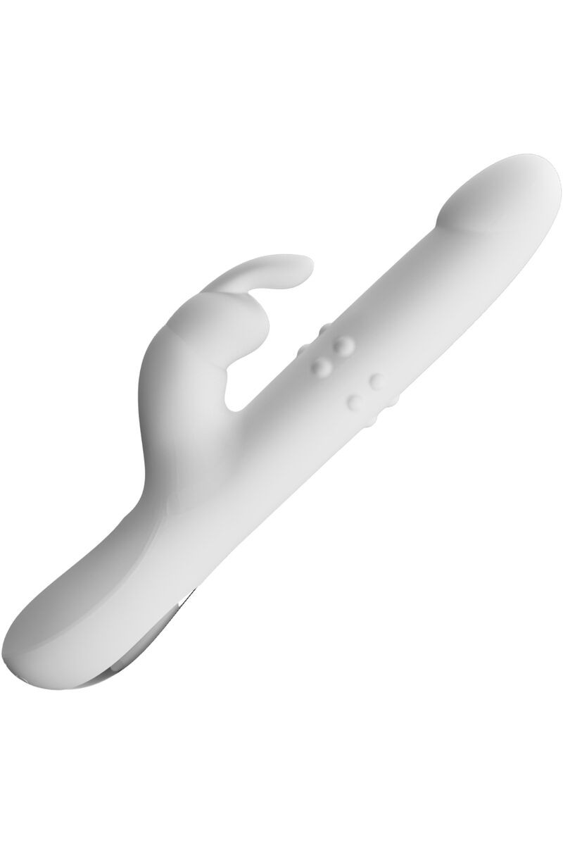 PRETTY LOVE - REESE VIBRADOR CON ROTACIÓN PLATEADO