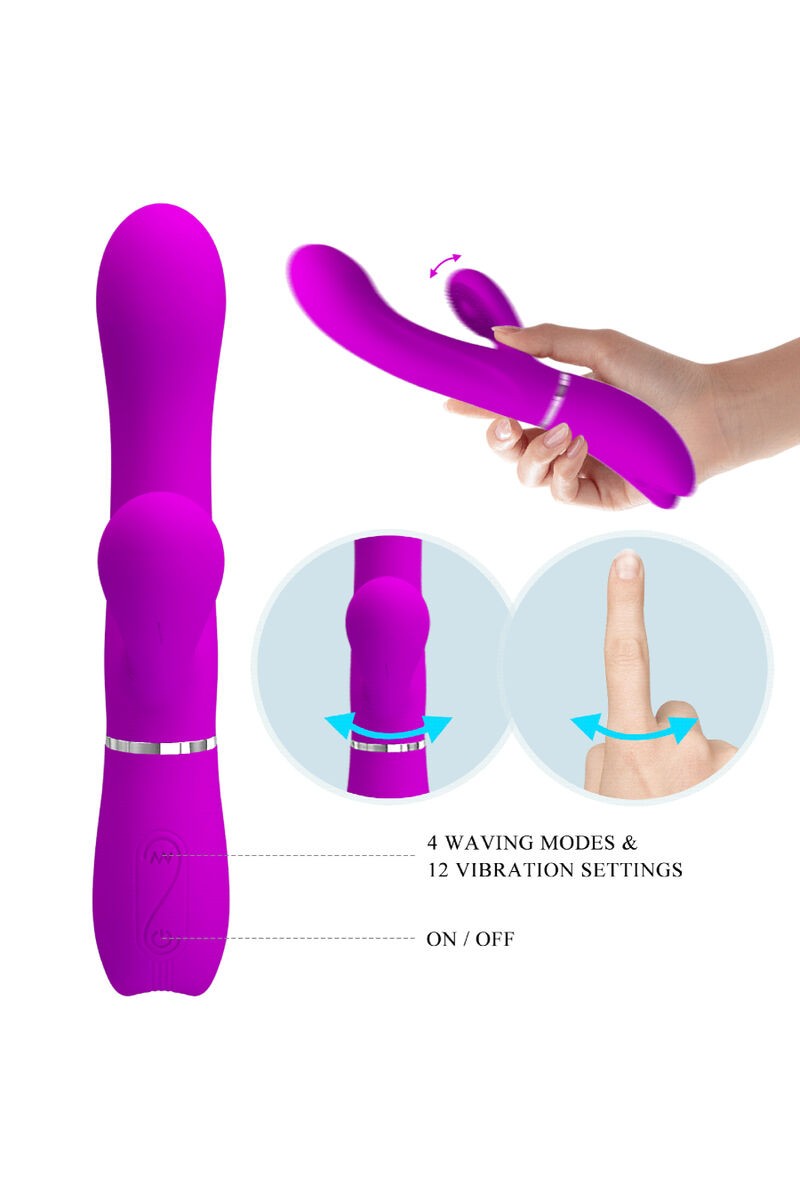 PRETTY LOVE - VIBRADOR ESTIMULADOR CLITORIS