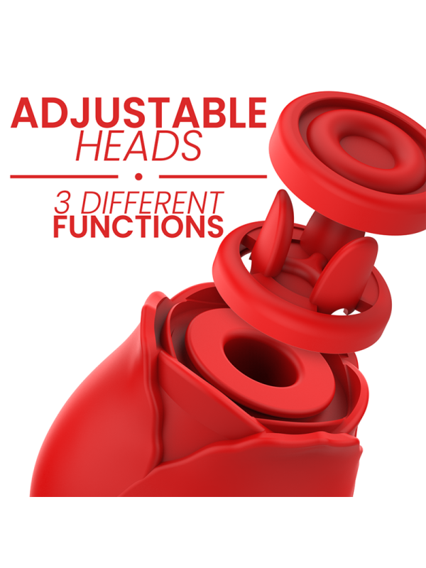 MIA - ESTIMULADOR CLITORIS DOS CABEZALES 3 EN 1 EDICIÓN DE LUJO