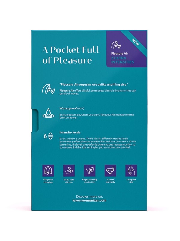 WOMANIZER - STARLET 3 ESTIMULADOR CLÍTORIS TURQUESA