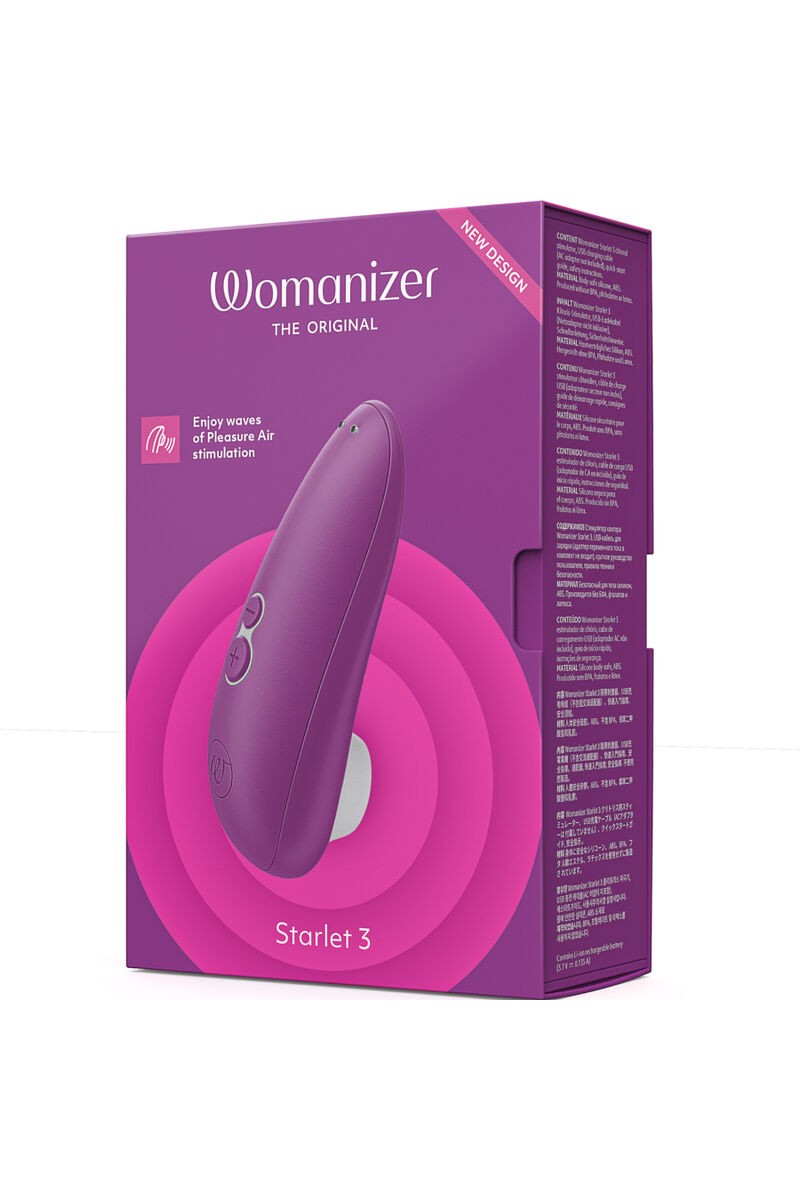 WOMANIZER - STARLET 3 ESTIMULADOR CLÍTORIS VIOLETA