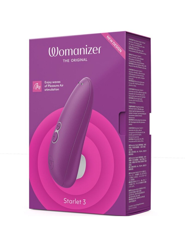 WOMANIZER - STARLET 3 ESTIMULADOR CLÍTORIS VIOLETA