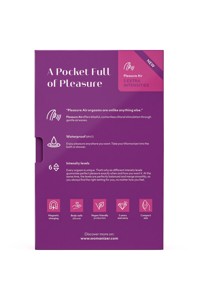 WOMANIZER - STARLET 3 ESTIMULADOR CLÍTORIS VIOLETA