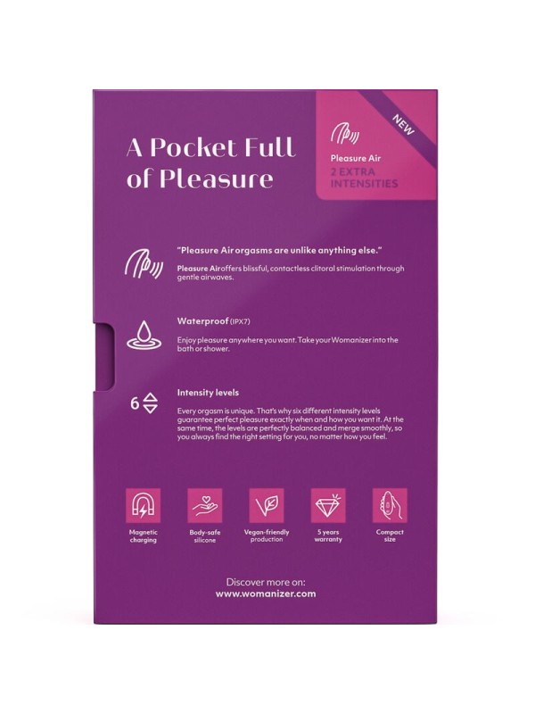 WOMANIZER - STARLET 3 ESTIMULADOR CLÍTORIS VIOLETA