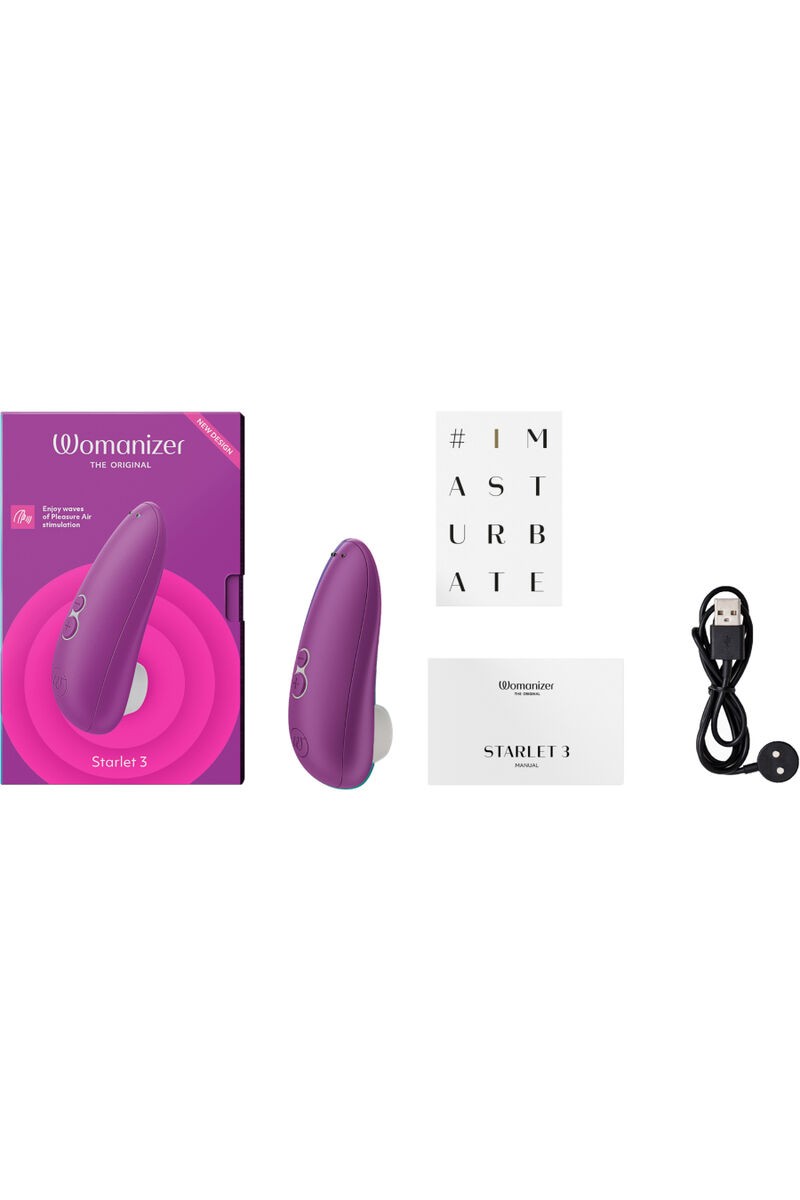 WOMANIZER - STARLET 3 ESTIMULADOR CLÍTORIS VIOLETA