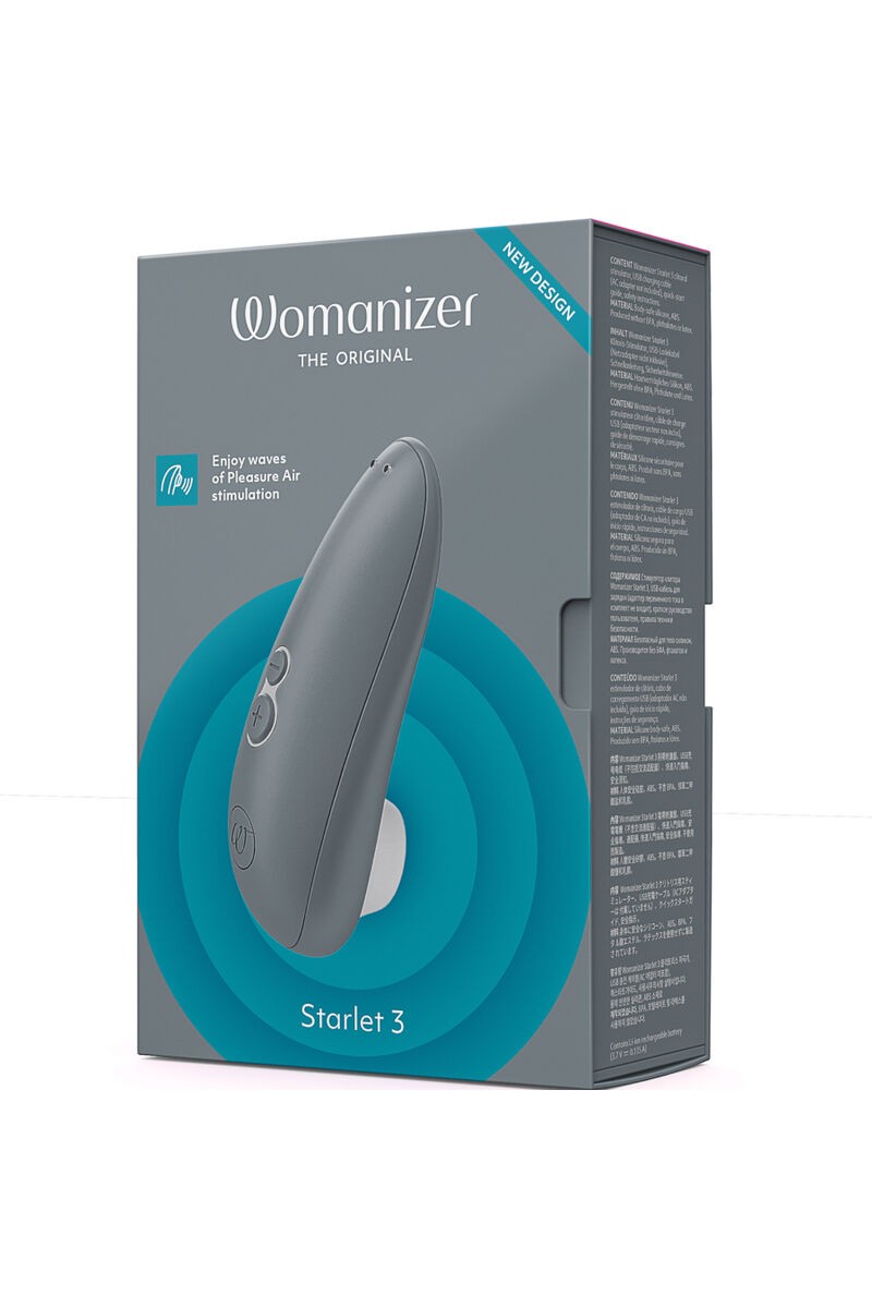 WOMANIZER - STARLET 3 ESTIMULADOR CLÍTORIS GRIS