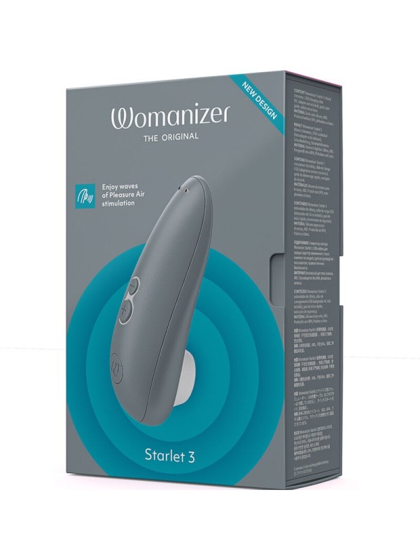 WOMANIZER - STARLET 3 ESTIMULADOR CLÍTORIS GRIS