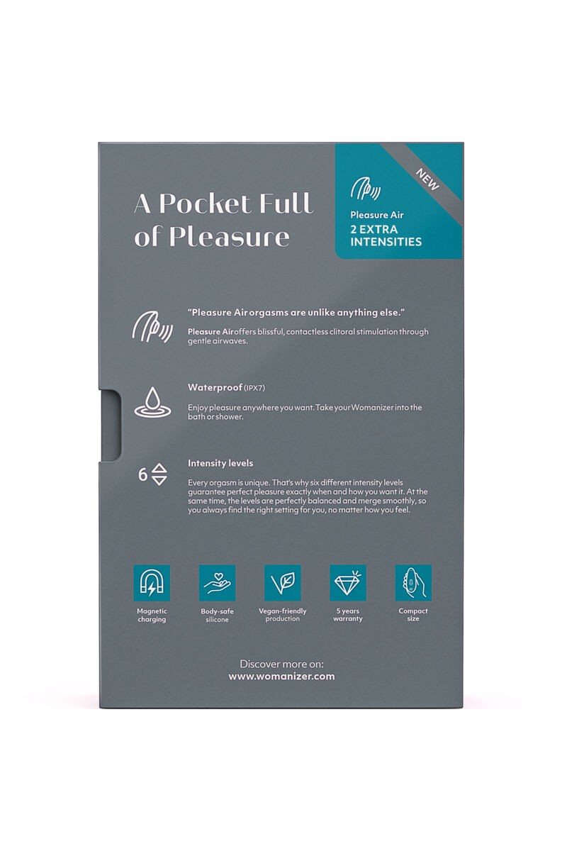 WOMANIZER - STARLET 3 ESTIMULADOR CLÍTORIS GRIS