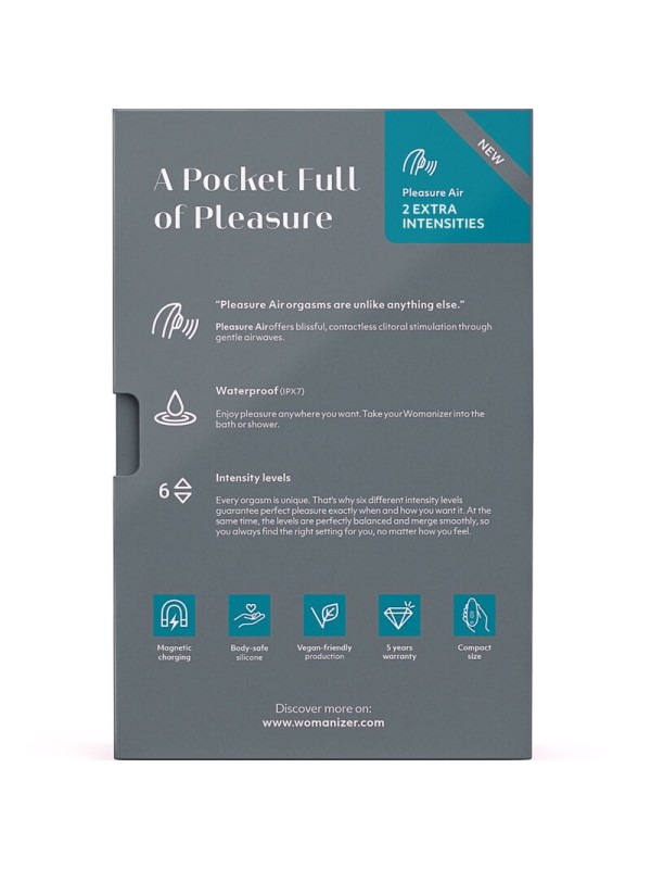 WOMANIZER - STARLET 3 ESTIMULADOR CLÍTORIS GRIS