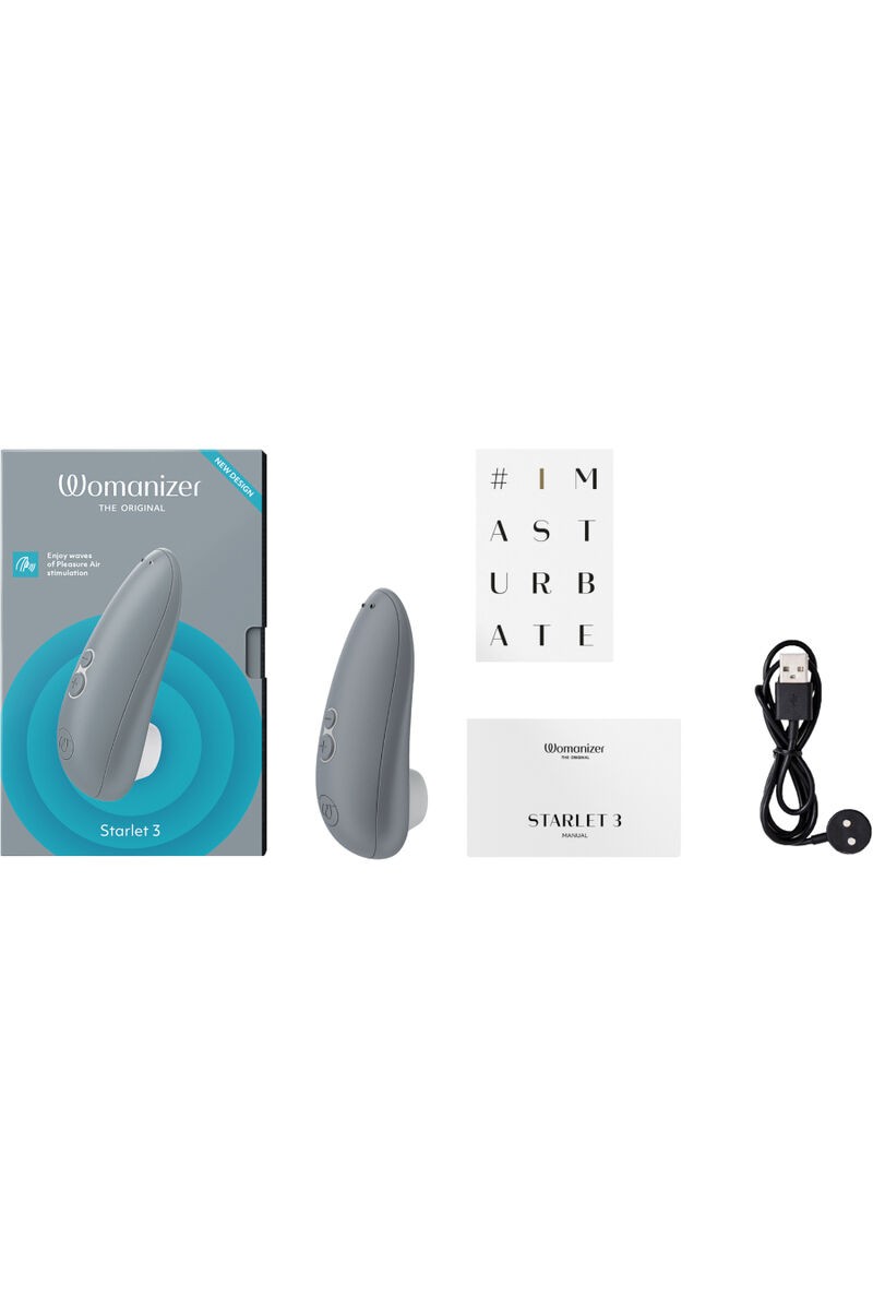 WOMANIZER - STARLET 3 ESTIMULADOR CLÍTORIS GRIS