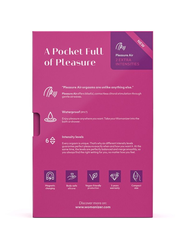 WOMANIZER - STARLET 3 ESTIMULADOR CLÍTORIS ROSA