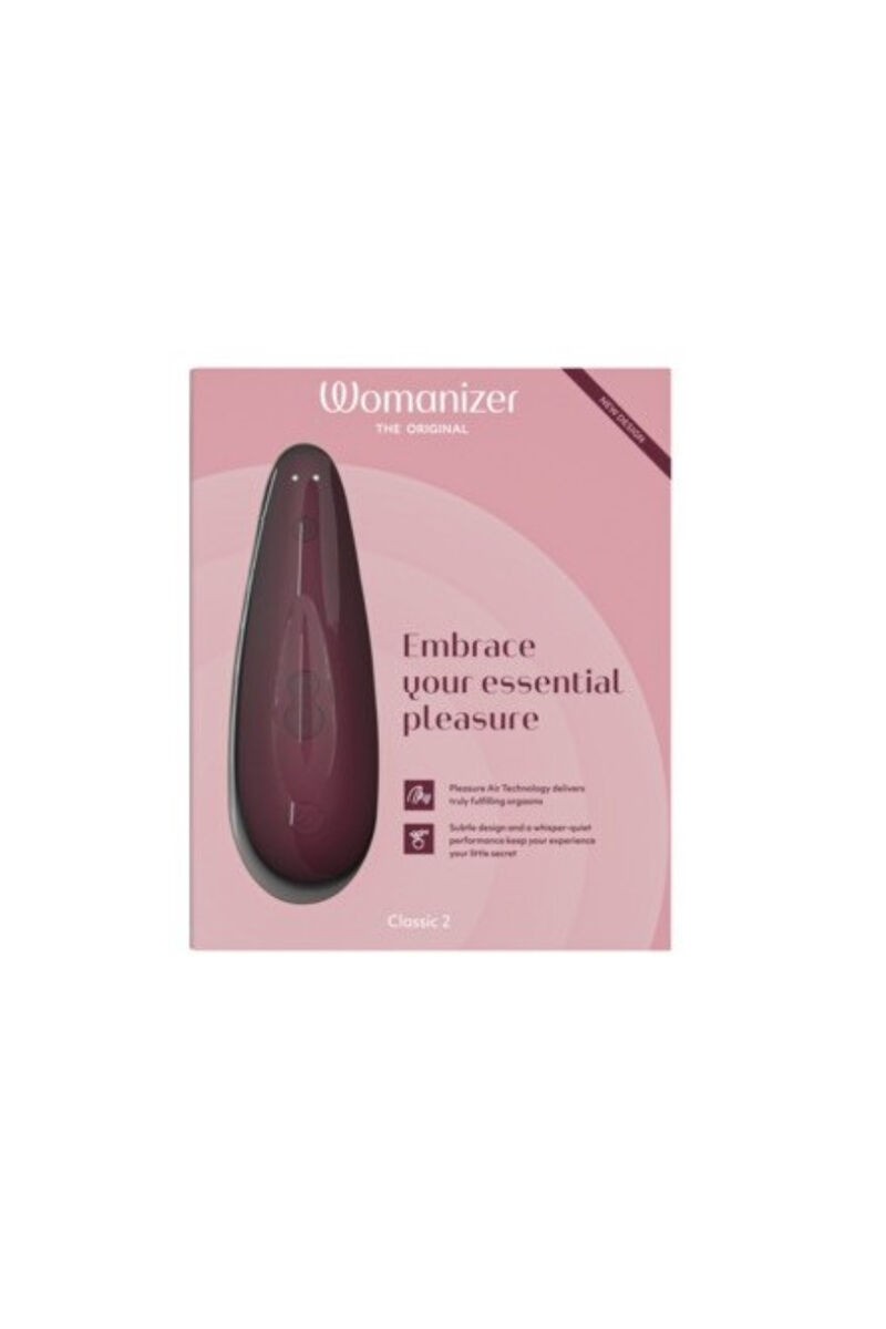 WOMANIZER - CLASSIC 2 ESTIMULADOR DE CLÍTORIS BURDEOS