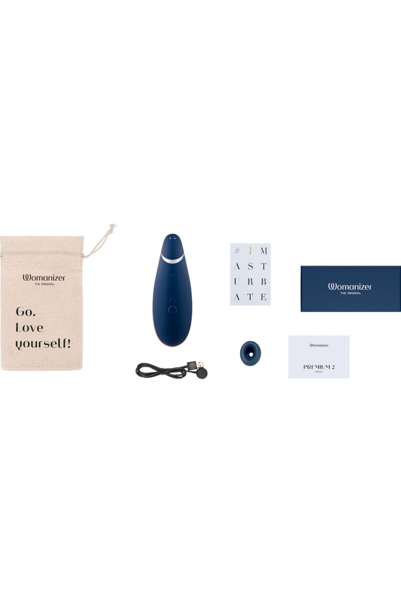 WOMANIZER - PREMIUM 2 ESTIMULADOR DE CLÍTORIS ARÁNDANO