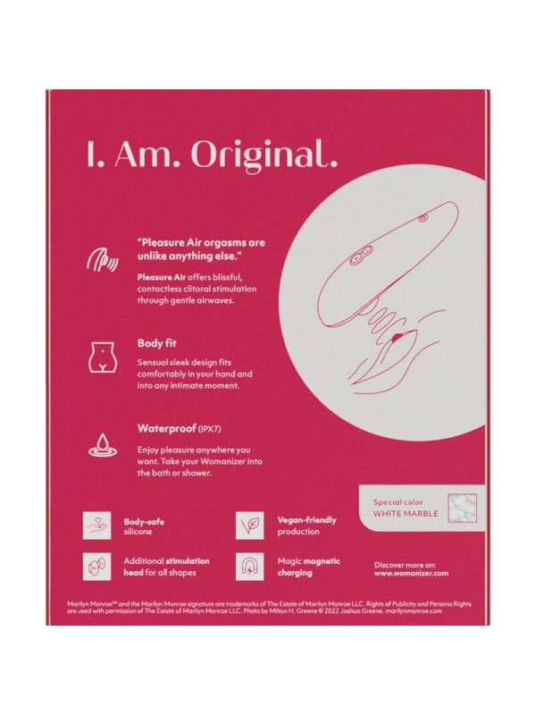 WOMANIZER - MARILYN MONROE CLASSIC 2 ESTIMULADOR DE CLÍTORIS