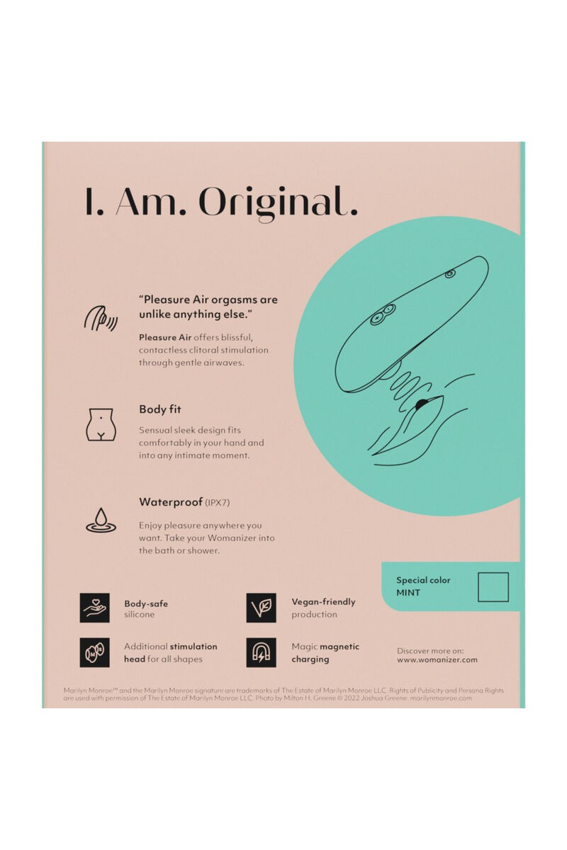 WOMANIZER - MARILYN MONROE CLASSIC 2 ESTIMULADOR DE CLÍTORIS