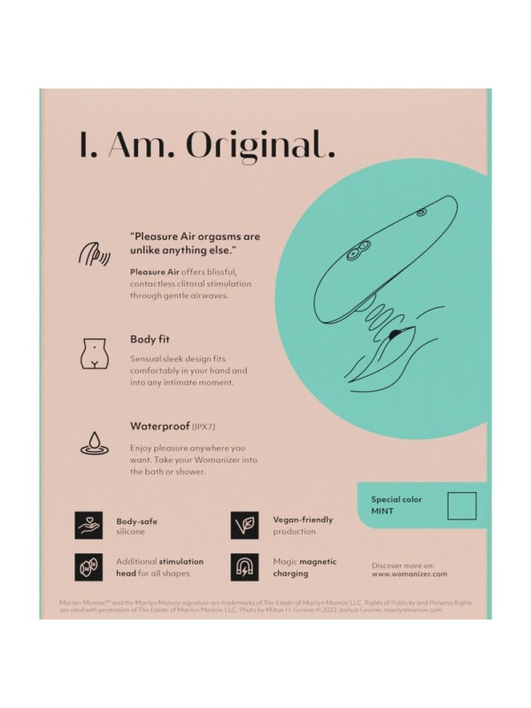 WOMANIZER - MARILYN MONROE CLASSIC 2 ESTIMULADOR DE CLÍTORIS