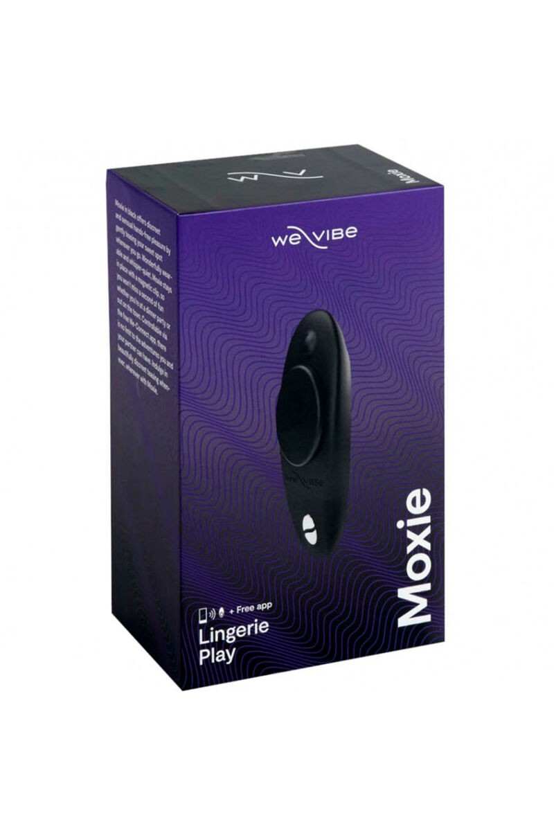 WE-VIBE - MOXIE + VIBRADOR CLÍTORIS NEGRO