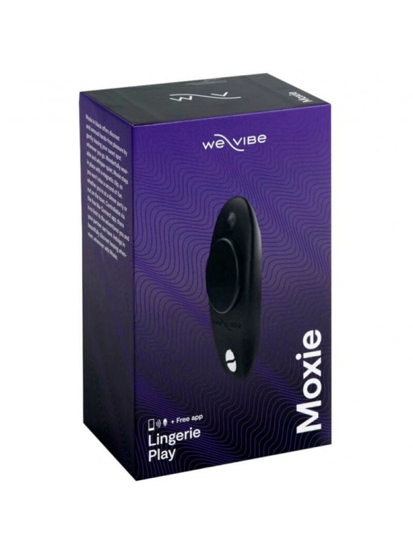 WE-VIBE - MOXIE + VIBRADOR CLÍTORIS NEGRO