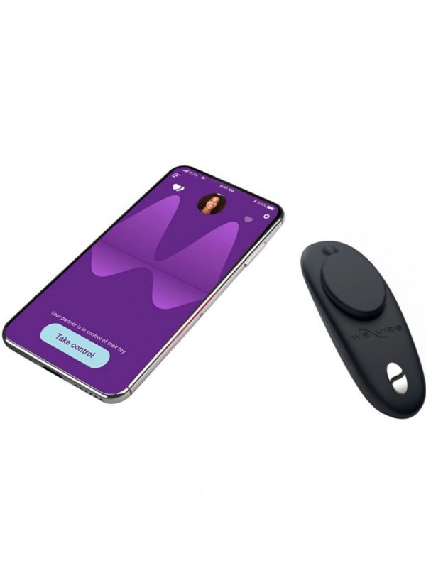 WE-VIBE - MOXIE + VIBRADOR CLÍTORIS NEGRO