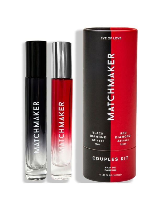 EYE OF LOVE - MATCHMAKER 2PC FEROMONAS SET  PARA ÉL Y ELLA 20 ML