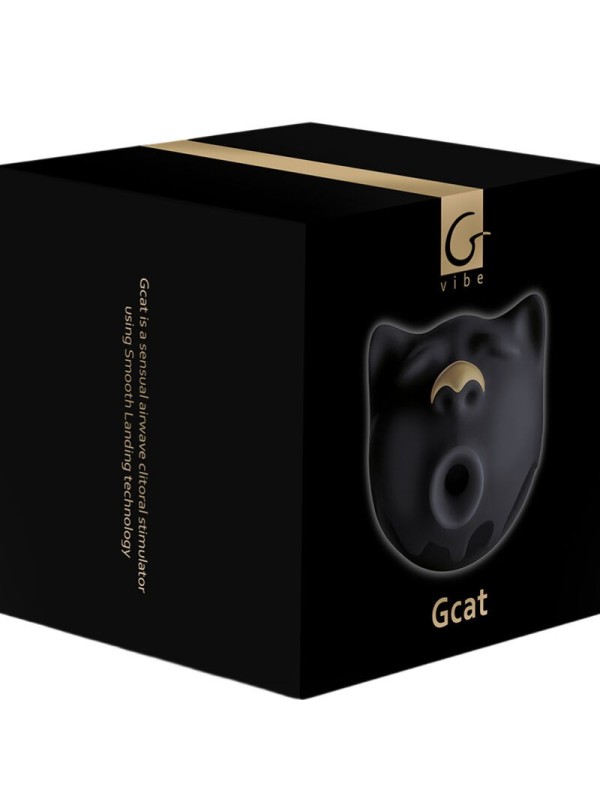 G-VIBE - GCAT MYSTIC SUCCIONADOR DE CLÍTORIS NEGRO