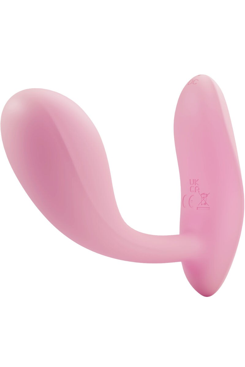 PRETTY LOVE - BAIRD G-SPOT 12 VIBRACIONES RECARGABLE ROSA APP