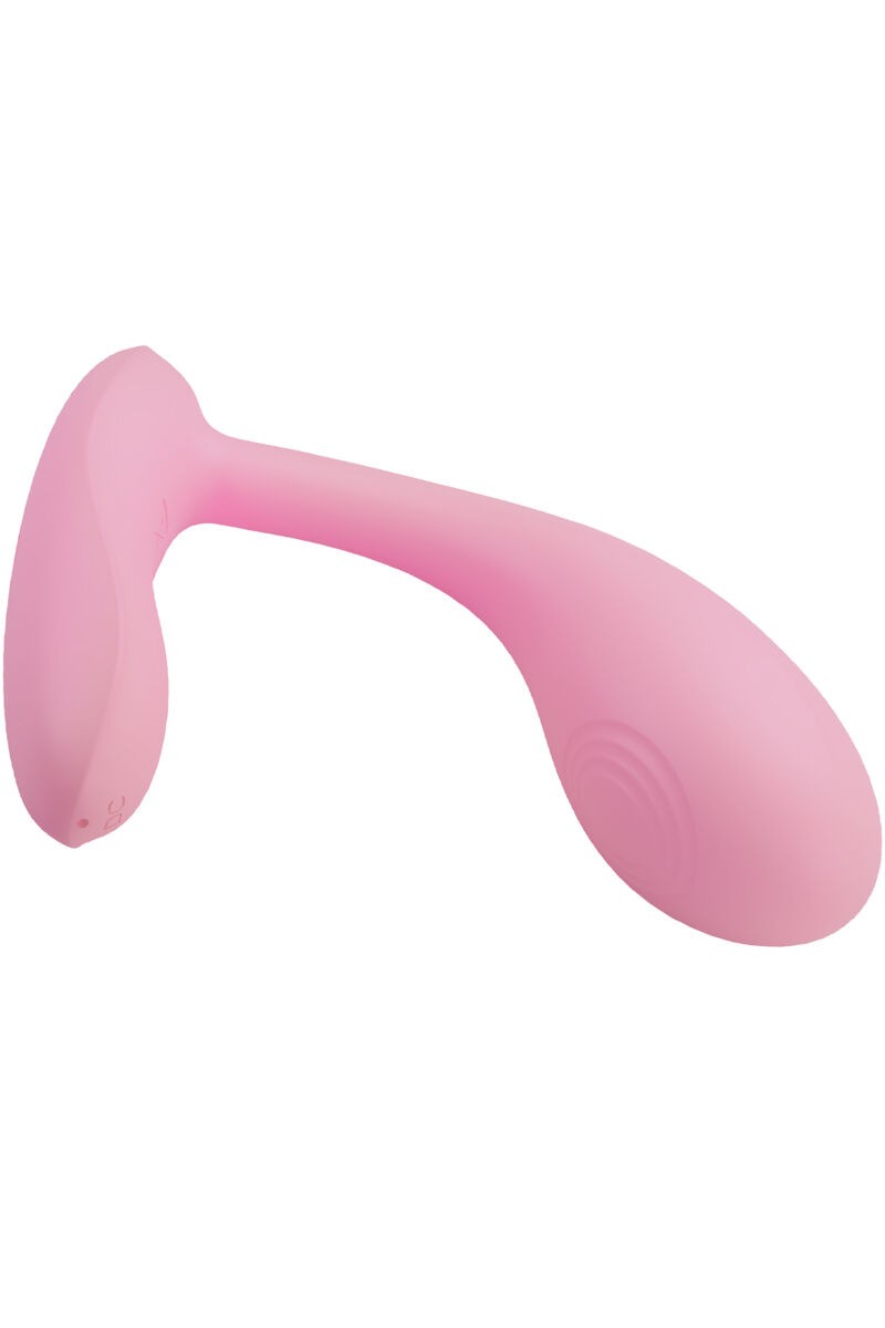 PRETTY LOVE - BAIRD G-SPOT 12 VIBRACIONES RECARGABLE ROSA APP