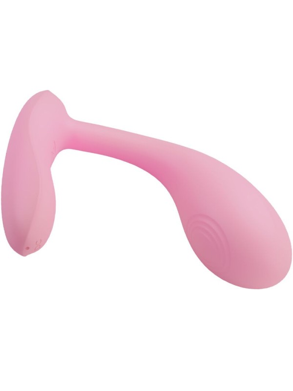 PRETTY LOVE - BAIRD G-SPOT 12 VIBRACIONES RECARGABLE ROSA APP