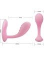 PRETTY LOVE - BAIRD G-SPOT 12 VIBRACIONES RECARGABLE ROSA APP