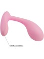 PRETTY LOVE - BAIRD G-SPOT 12 VIBRACIONES RECARGABLE ROSA APP