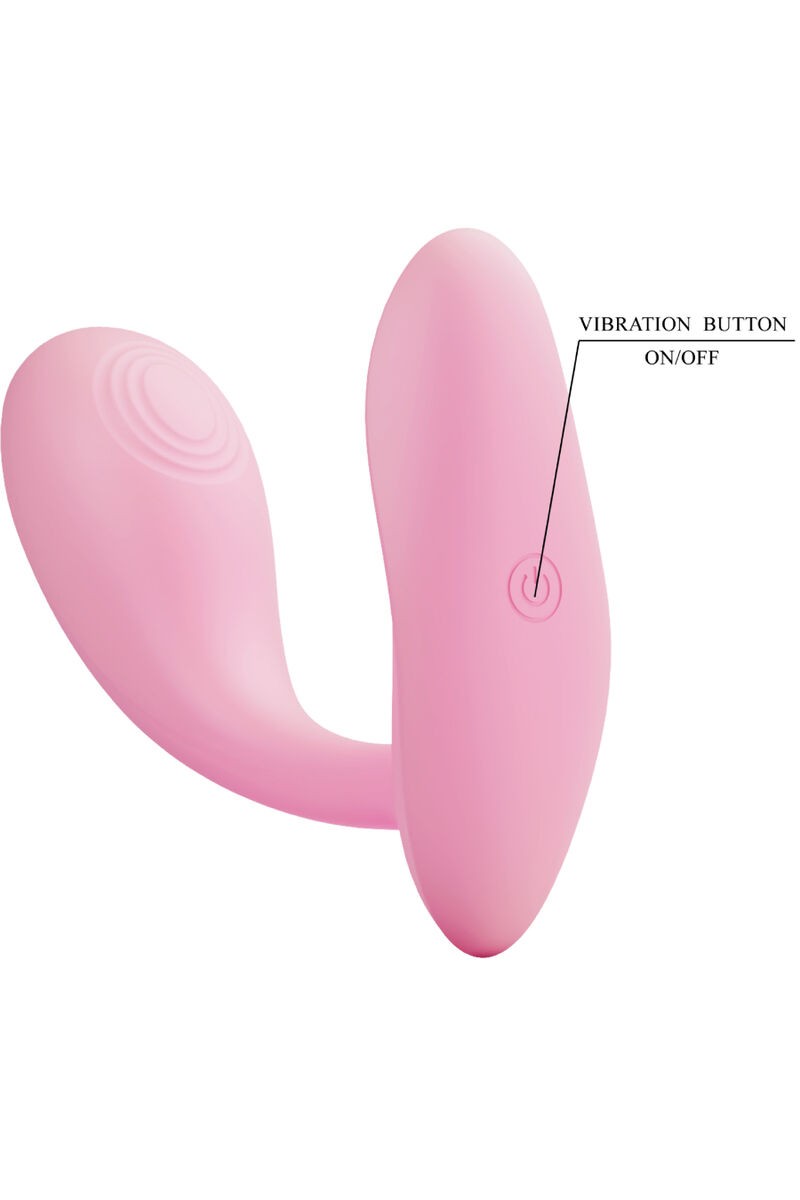PRETTY LOVE - BAIRD G-SPOT 12 VIBRACIONES RECARGABLE ROSA APP