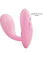 PRETTY LOVE - BAIRD G-SPOT 12 VIBRACIONES RECARGABLE ROSA APP
