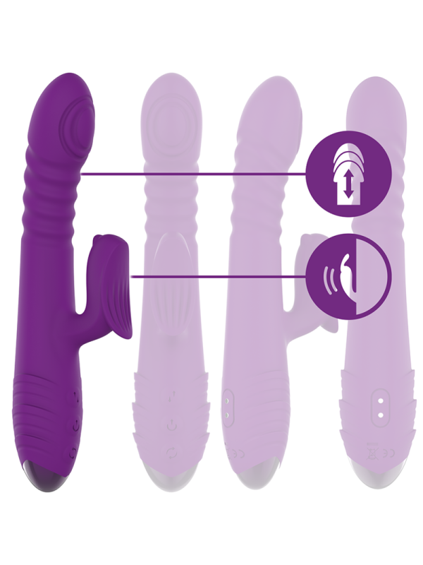 INTENSE - IGGY VIBRADOR RECARGABLE UP & DOWN ESTIMULADOR DE CLITORIS