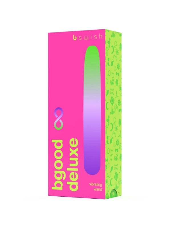B SWISH - BGOOD INFINITE DELUXE VIBRADOR RECARGABLE SILICONA AZUL