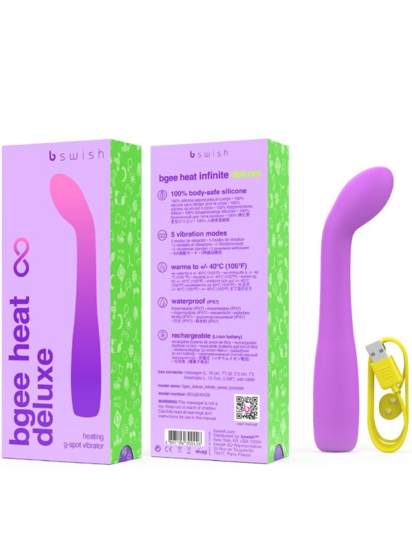 B SWISH - BGEE HEAT INFINITE DELUXE VIBRADOR RECARGABLE SILICONA