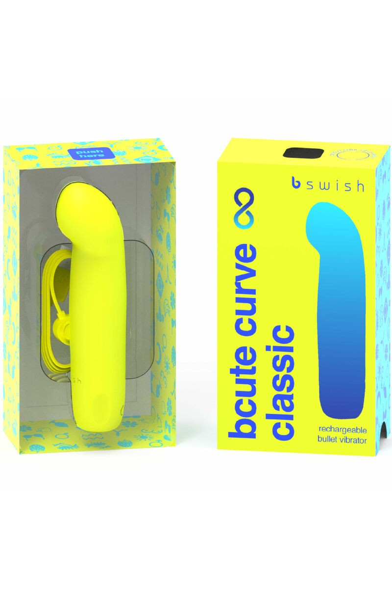 B SWISH - BCUTE CURVE INFINITE CLASSIC VIBRADOR RECARGABLE SILICONA