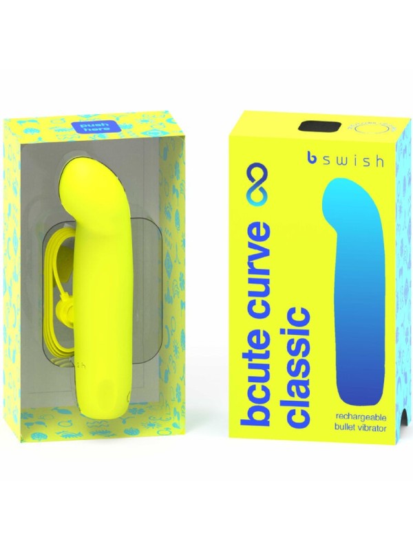 B SWISH - BCUTE CURVE INFINITE CLASSIC VIBRADOR RECARGABLE SILICONA