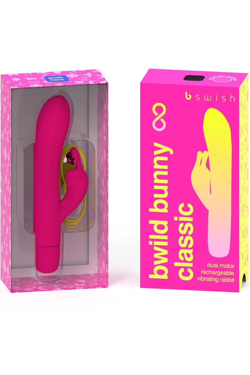 B SWISH - BWILD BUNNY INFINITE CLASSIC VIBRADOR RECARGABLE SILICONA
