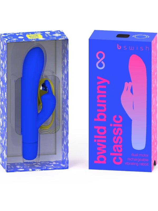 B SWISH - BWILD BUNNY INFINITE CLASSIC VIBRADOR RECARGABLE SILICONA