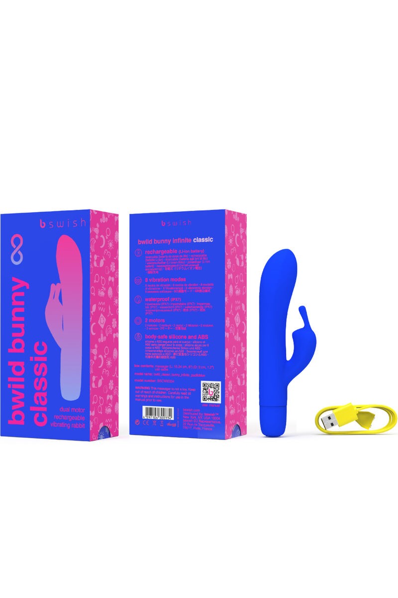 B SWISH - BWILD BUNNY INFINITE CLASSIC VIBRADOR RECARGABLE SILICONA