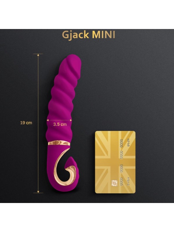 G-VIBE - GJACK MINI VIBRADOR SILICIONA MORADO