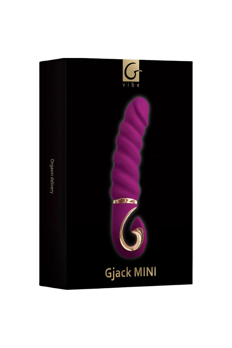G-VIBE - GJACK MINI VIBRADOR SILICIONA MORADO