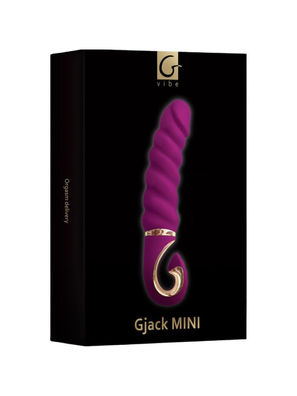 G-VIBE - GJACK MINI VIBRADOR SILICIONA MORADO