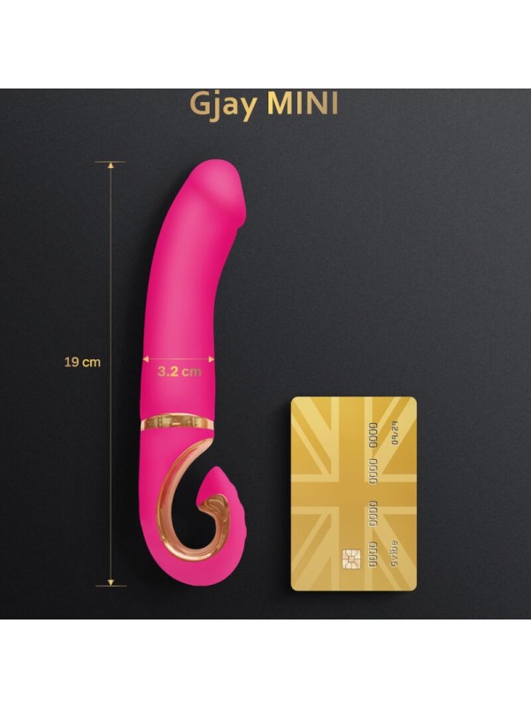 G-VIBE - GJAY MINI VIBRADOR SILICIONA ROSA
