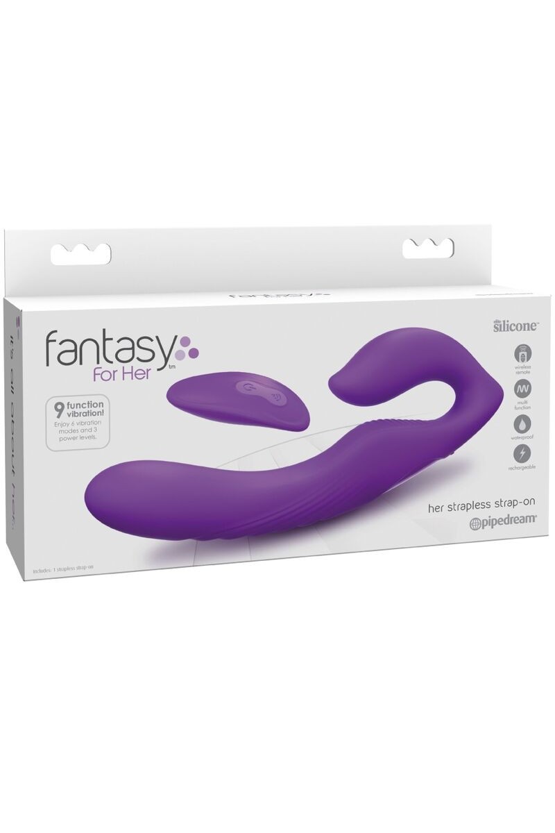 FANTASY FOR HER - VIBRADOR DOBLE PENETRACION CONTROL REMOTO