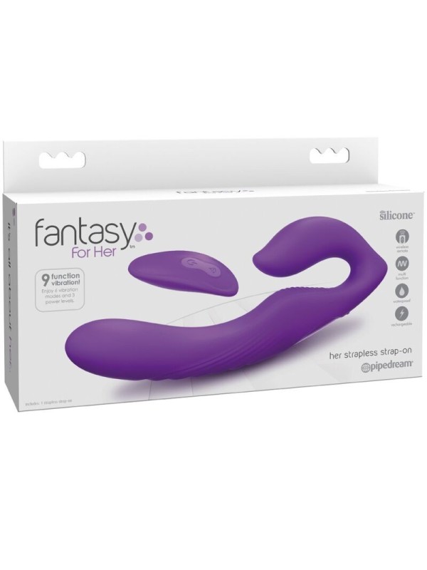 FANTASY FOR HER - VIBRADOR DOBLE PENETRACION CONTROL REMOTO