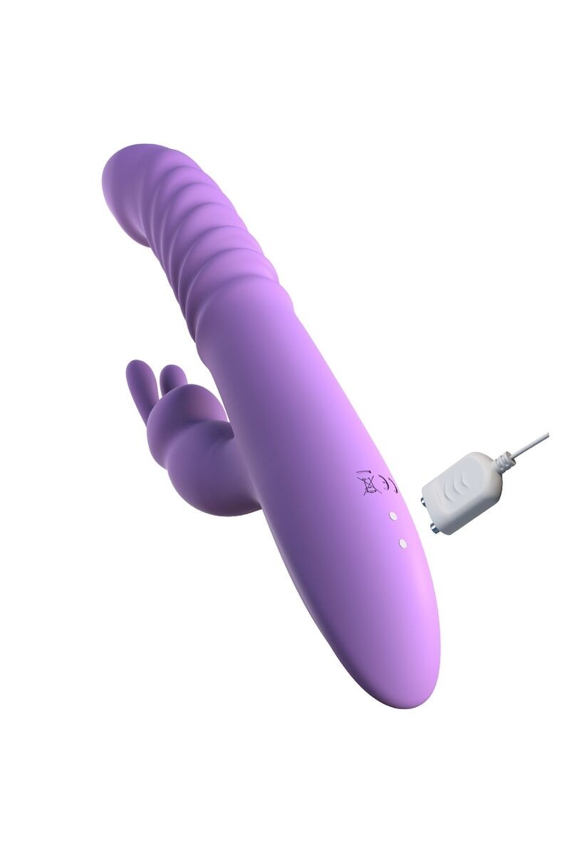 ESTIMULADOR RABBIT FUNCION CALOR OSCILACION Y VIBRACION VIOLETA