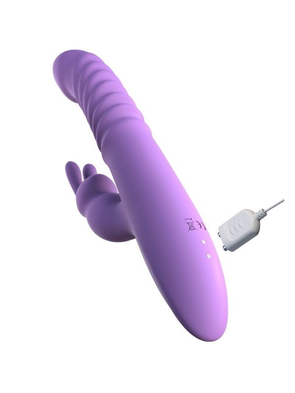 ESTIMULADOR RABBIT FUNCION CALOR OSCILACION Y VIBRACION VIOLETA