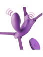ARNES MARIPOSA G-SPOTVIBRADOR, RECARGABLE & CONTROL REMOTO VIOLETA